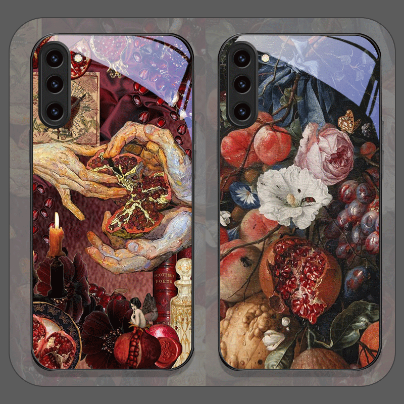 Phone Cases Samsung S25 Fe - Custodia per telefono in vetro temperato