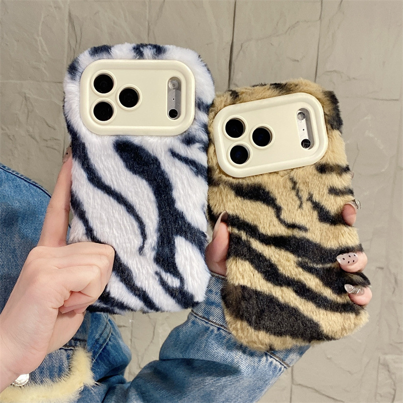 Phone Cases Iphone 12 - Custodia Protettiva Antiurto in Peluche Morbido