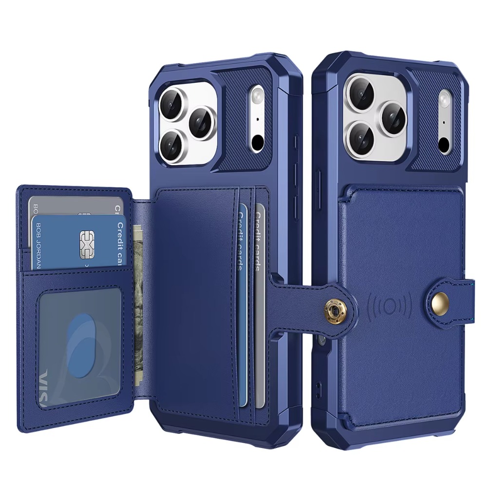 Card Holder Slim Case - Custodia a Portafoglio per Telefono con