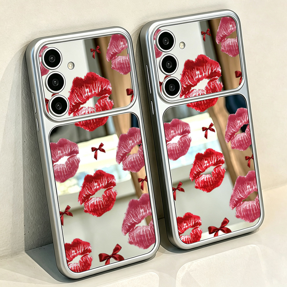 Phone Cases Samsung S25 Fe - Custodia per telefono con specchio e