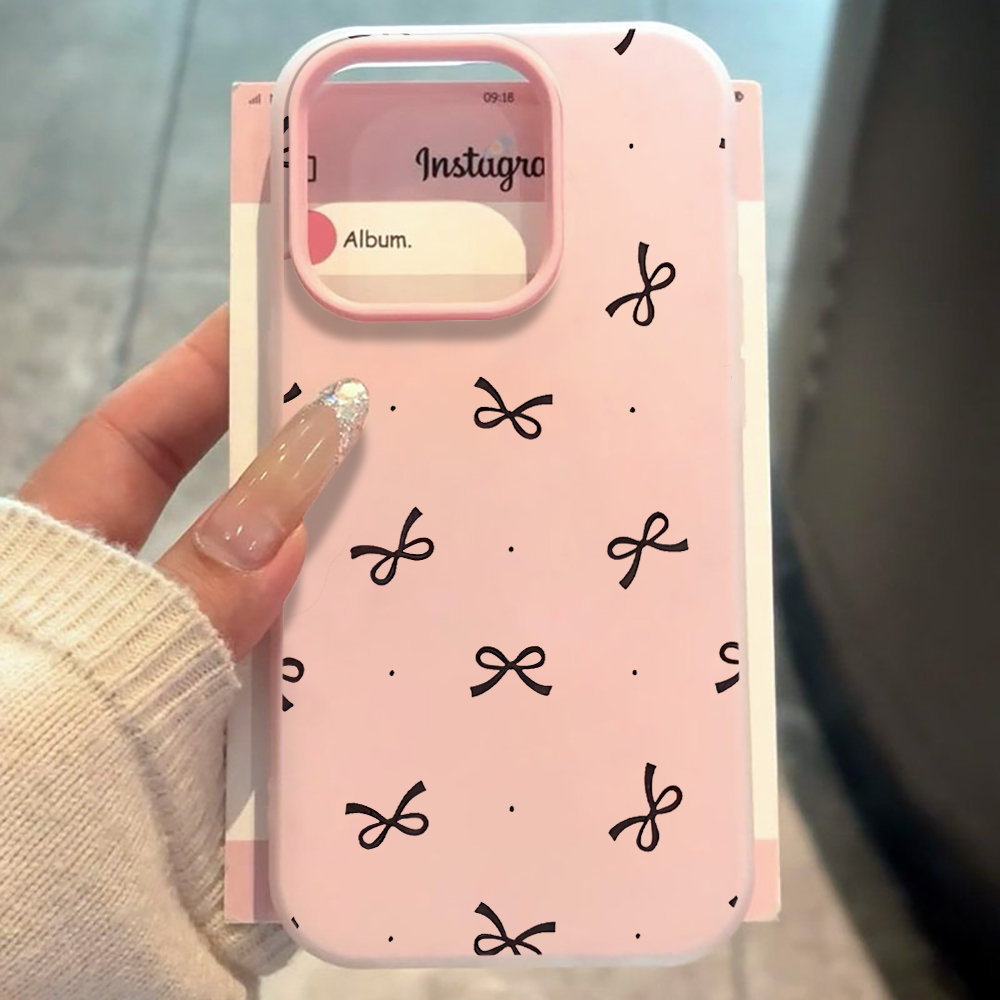 Phone Cases Xr Cute - Custodia per telefono INS con fiocco